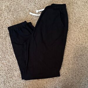 SHEIN Boys  Black Casual Jogger Pants